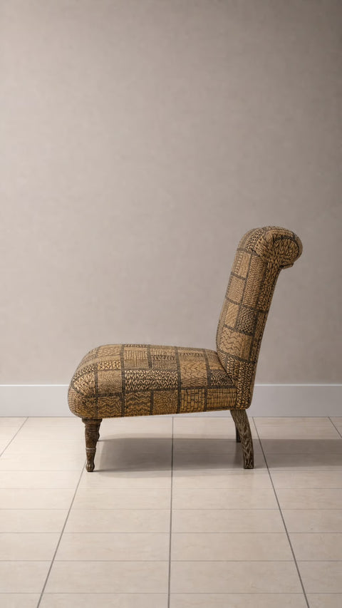 Armless Vintage Slipper Chairs