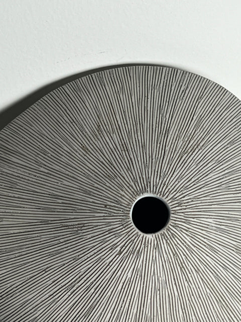 Sea Urchin Grey Bud Vase