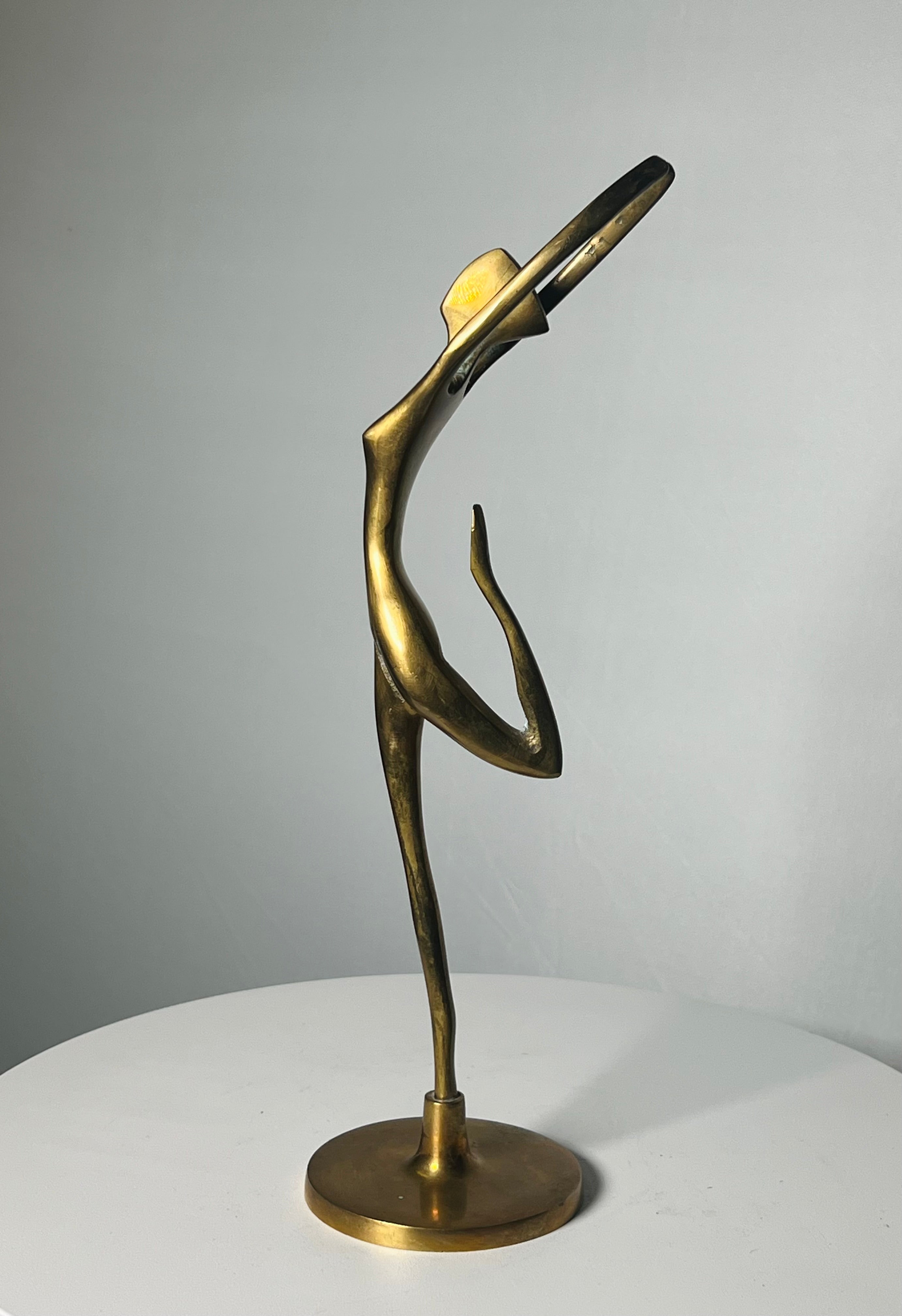 Vintage 1970s Brass Ballerina Sculptures (Set or Individuals) (Vintage)