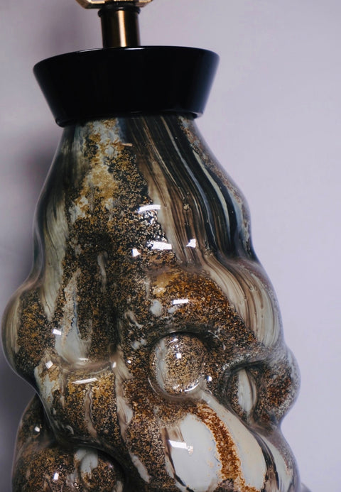 “Murano” Vintage Drip Glaze Italian Lamp
