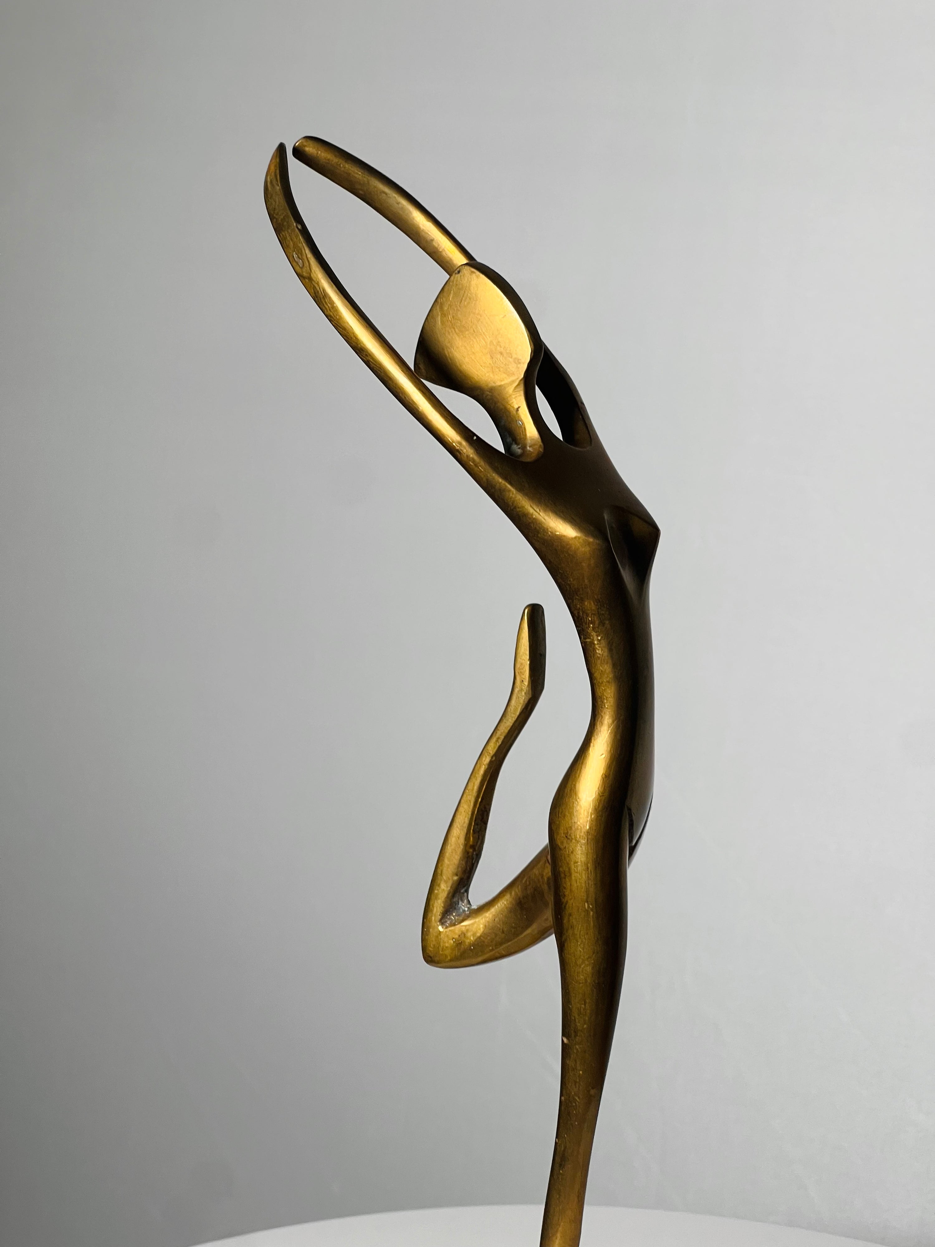 Vintage 1970s Brass Ballerina Sculptures (Set or Individuals) (Vintage)