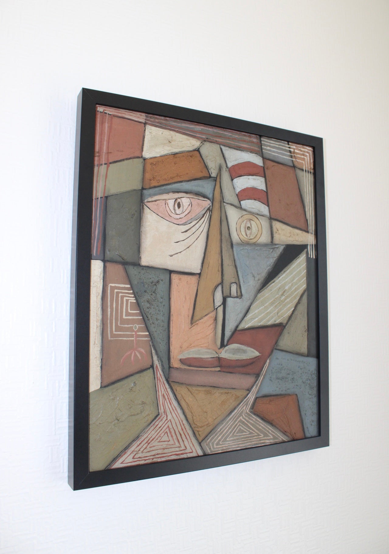 Angela Dickerson Single Watcher Original Framed Artwork