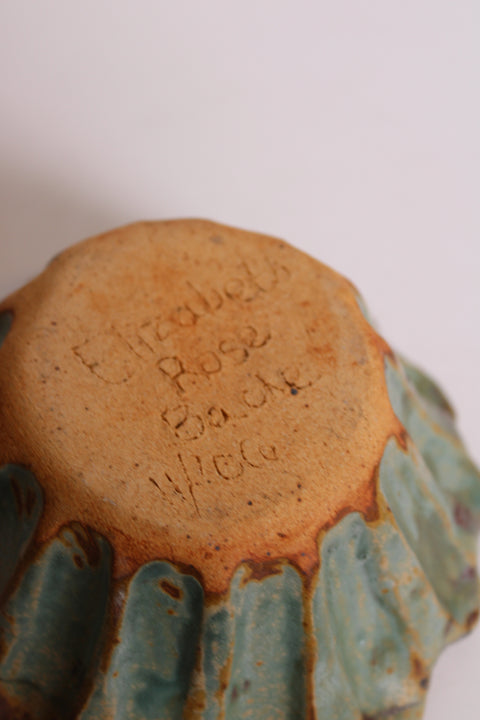 Elizabeth Ross BC 1989 Studio Pottery Bowl