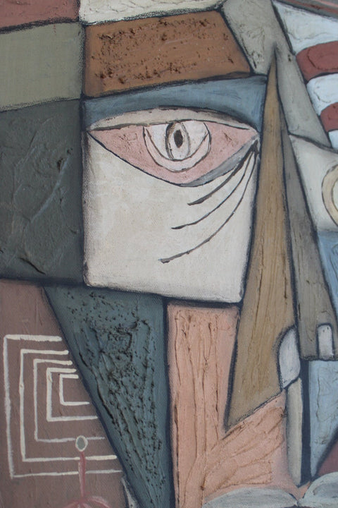 Angela Dickerson Single Watcher Original Framed Artwork