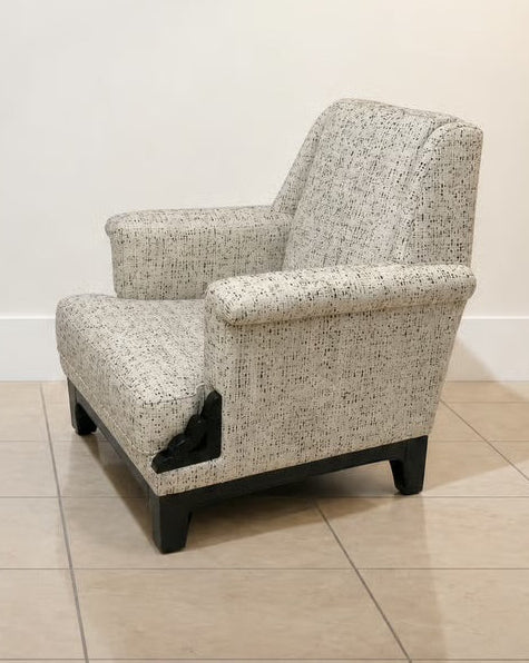 Pair of Mid-Century Low Chairs Asian Chairs