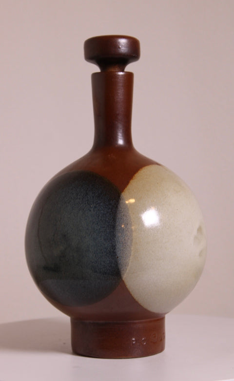Robert Maxwell Full Moons Eclipse Pottery Bottle