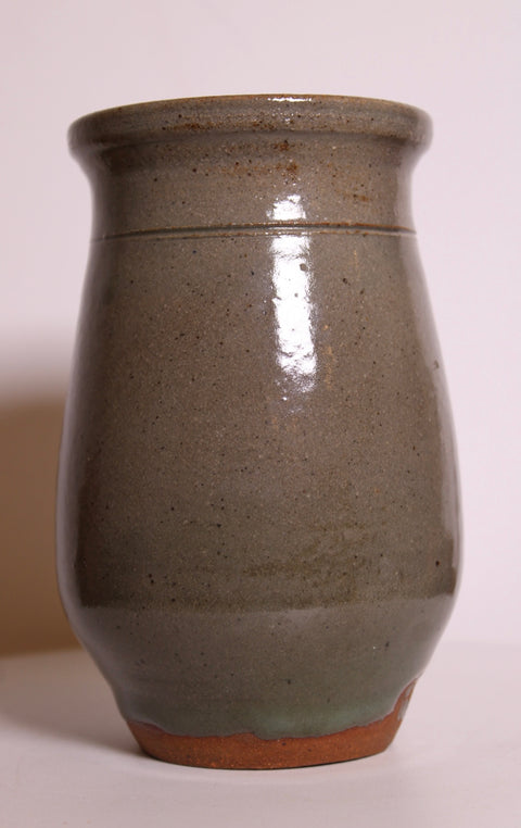 Gray Green Studio Pottery Bowl