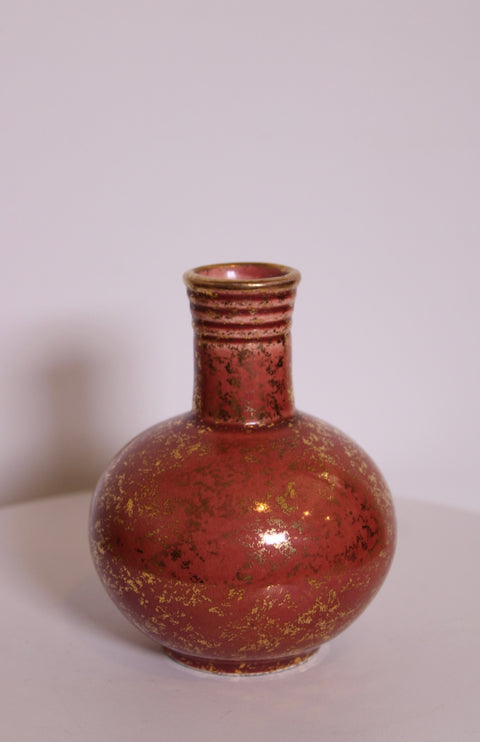 Copper Luster Bottle Vase