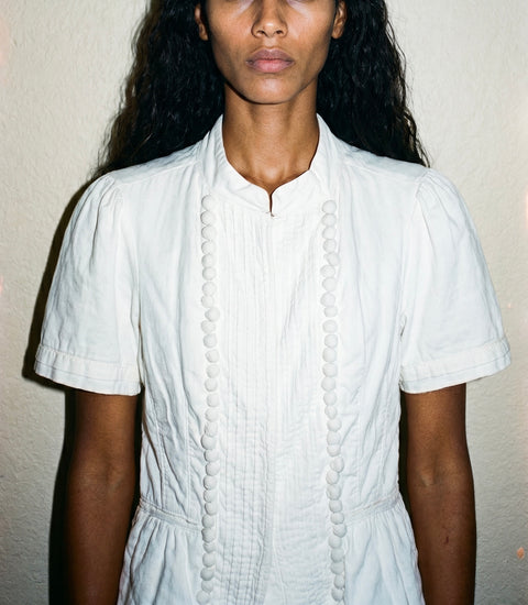 GAP White Embellished Top