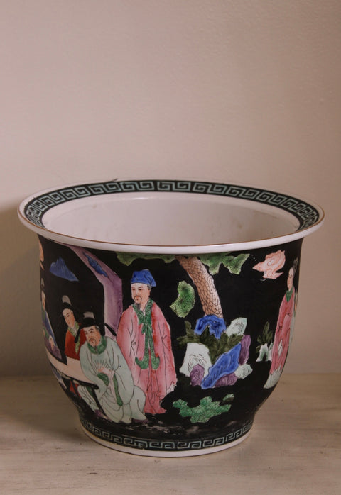 Vintage The Shejonic Collection Figural Porcelain Bowl