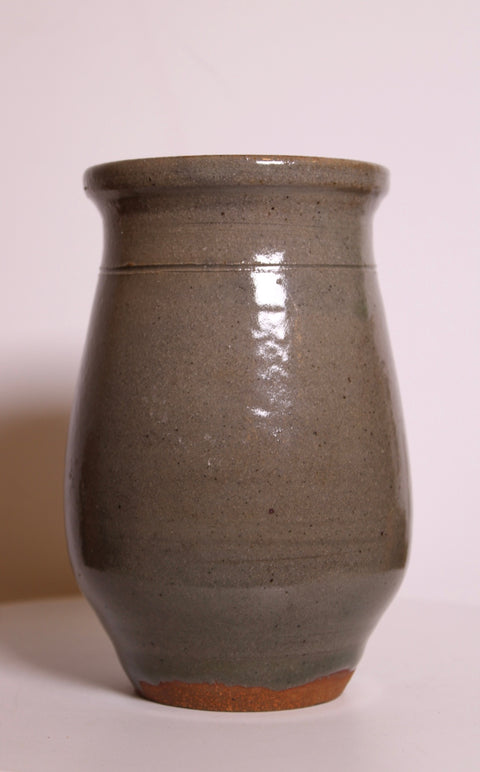 Gray Green Studio Pottery Bowl