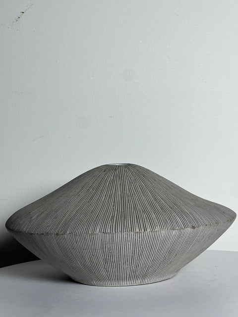 Sea Urchin Grey Bud Vase