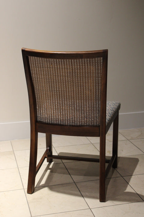 Vintage Cane-Back Dining Chairs – Set of 6