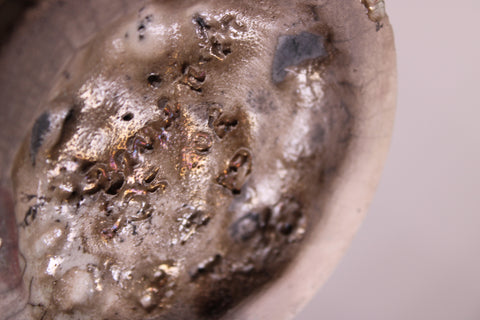 Crackle Glaze Studio Pottery Vase