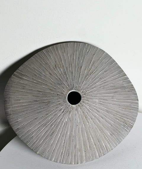 Sea Urchin Grey Bud Vase