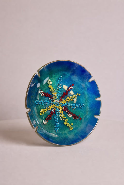 “Bovano” Blue Bowl
