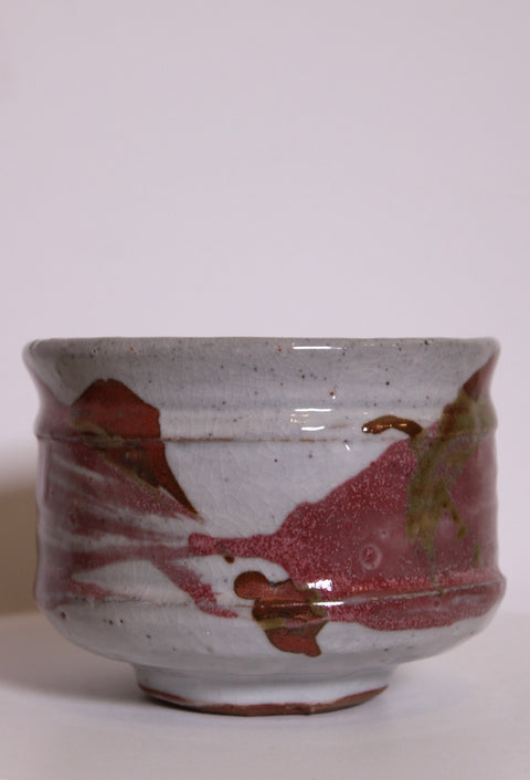 Shino Glazed Studio Pottery Bowl | Hand-Thrown Ceramic
