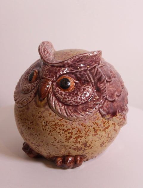 Vintage Ceramic Owl Figure