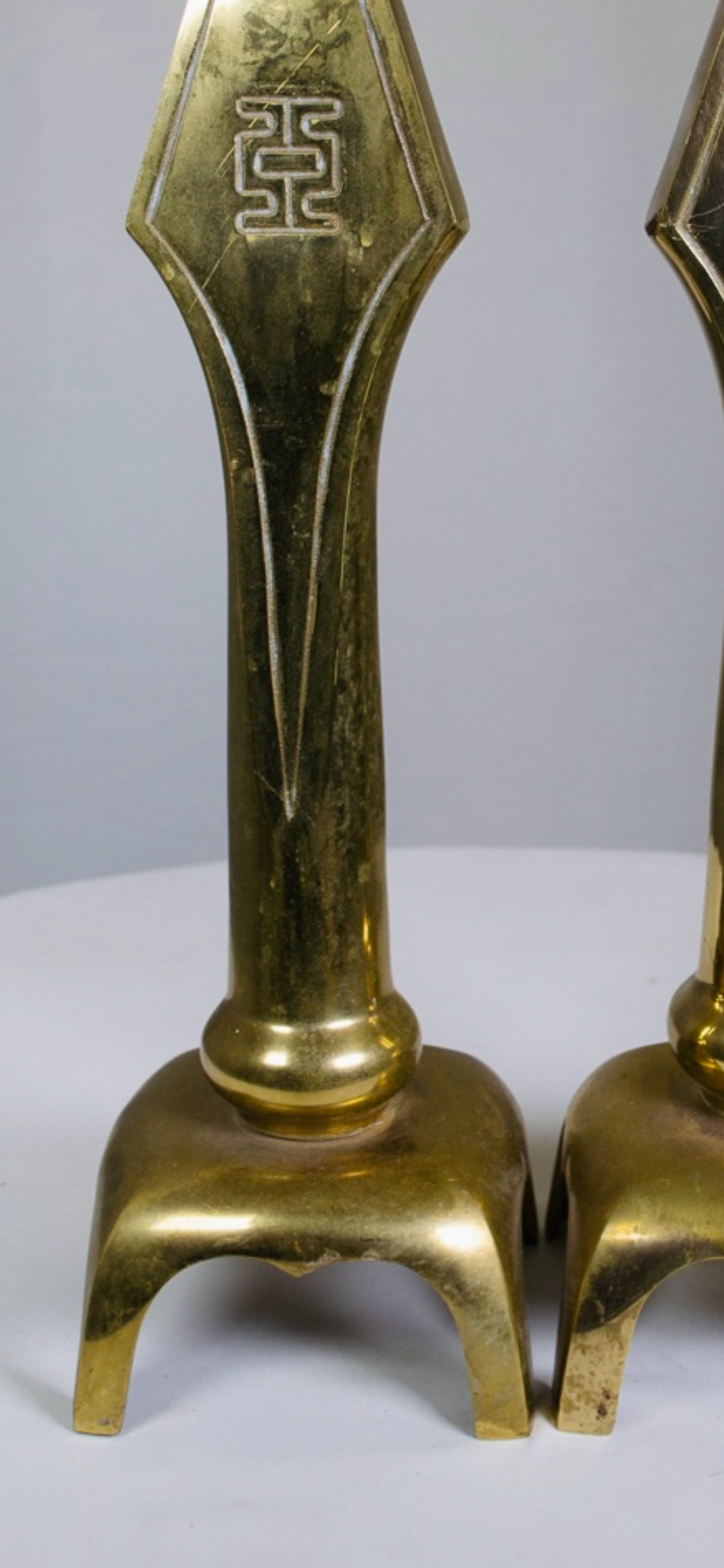 Art Deco Style Chenets (Pair)