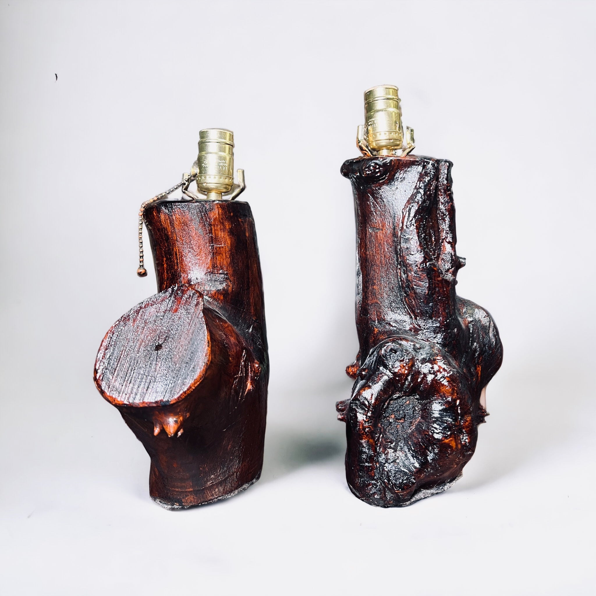Wood Tree Stump (Pair)