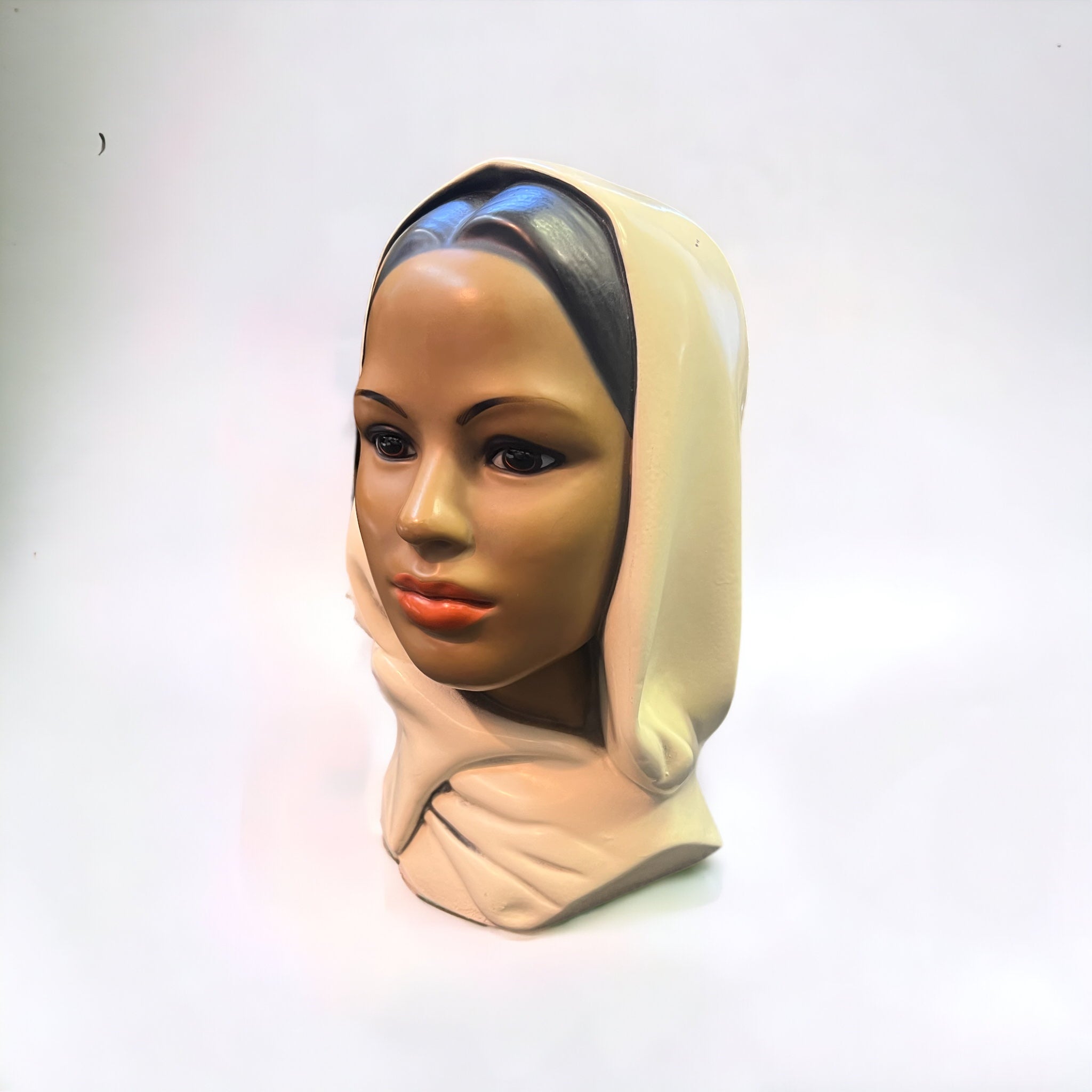 Women Hobbyist Painted Bust