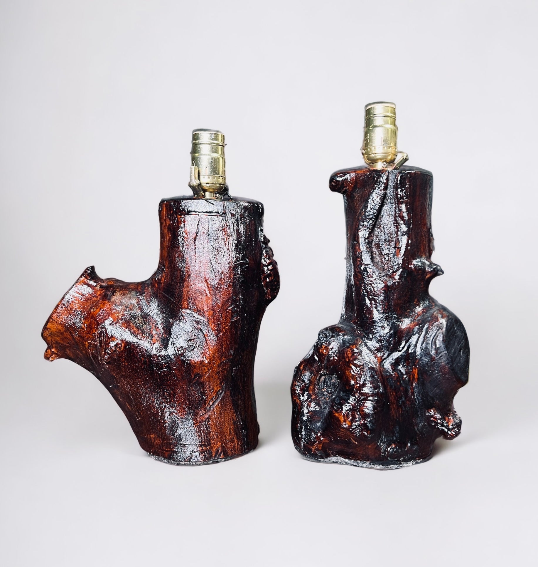 Wood Tree Stump (Pair)