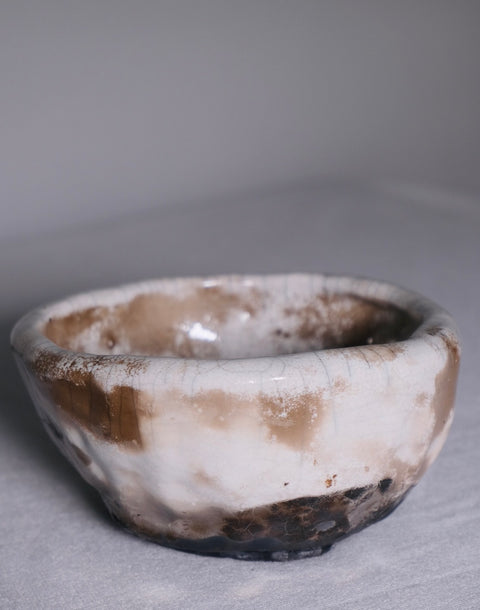 Cream Glazed Vintage Studio Bowl