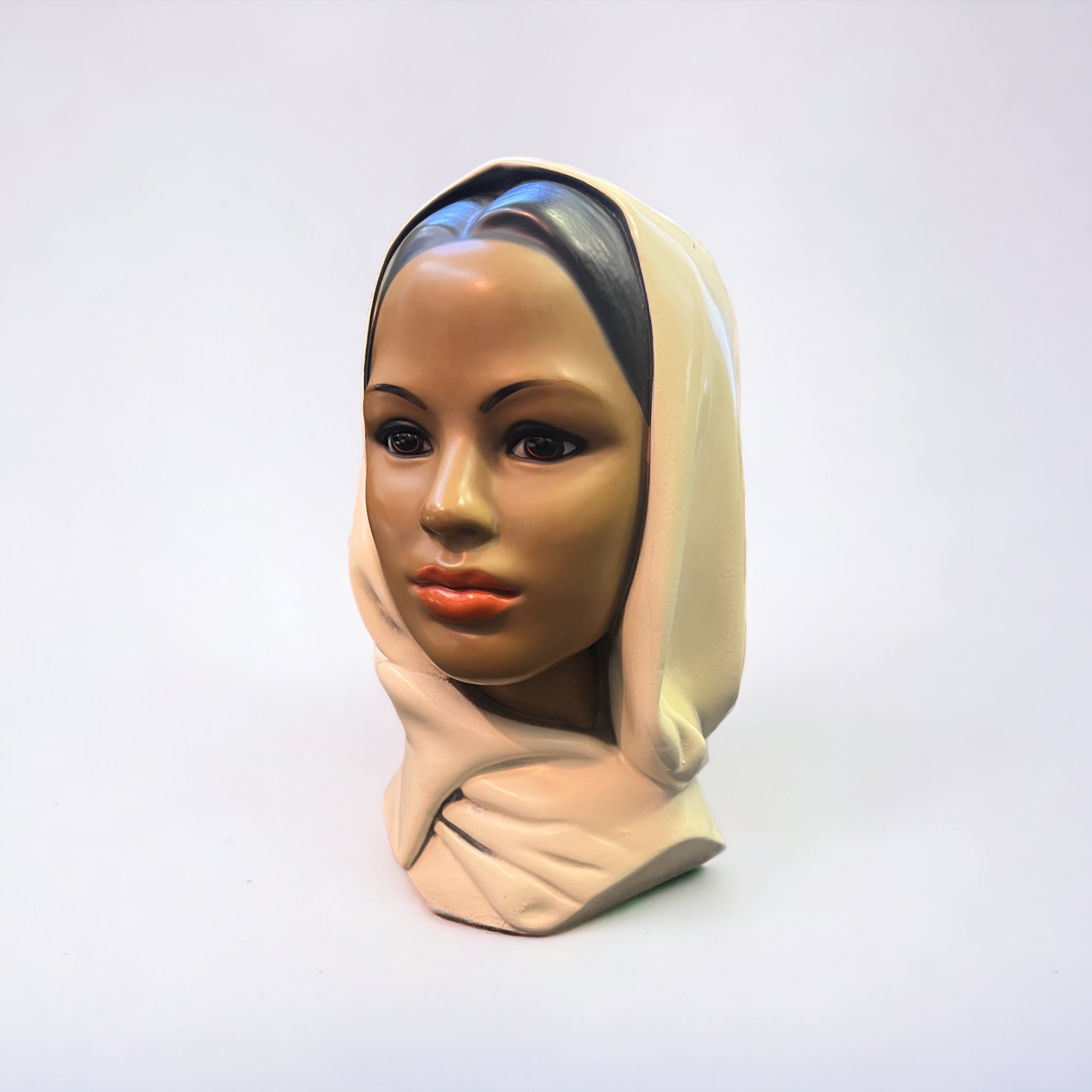 Women Hobbyist Painted Bust