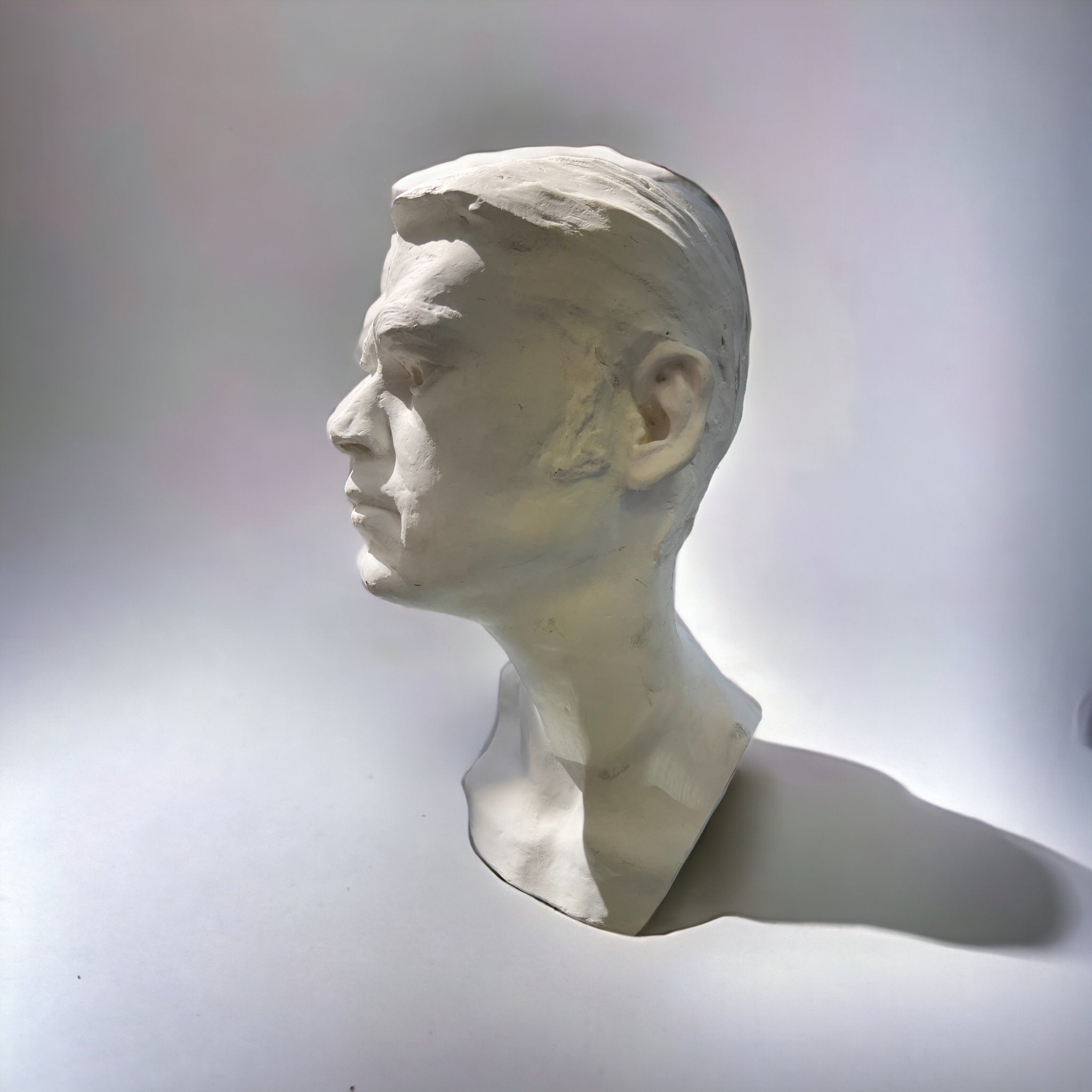 Plaster Men’s Bust