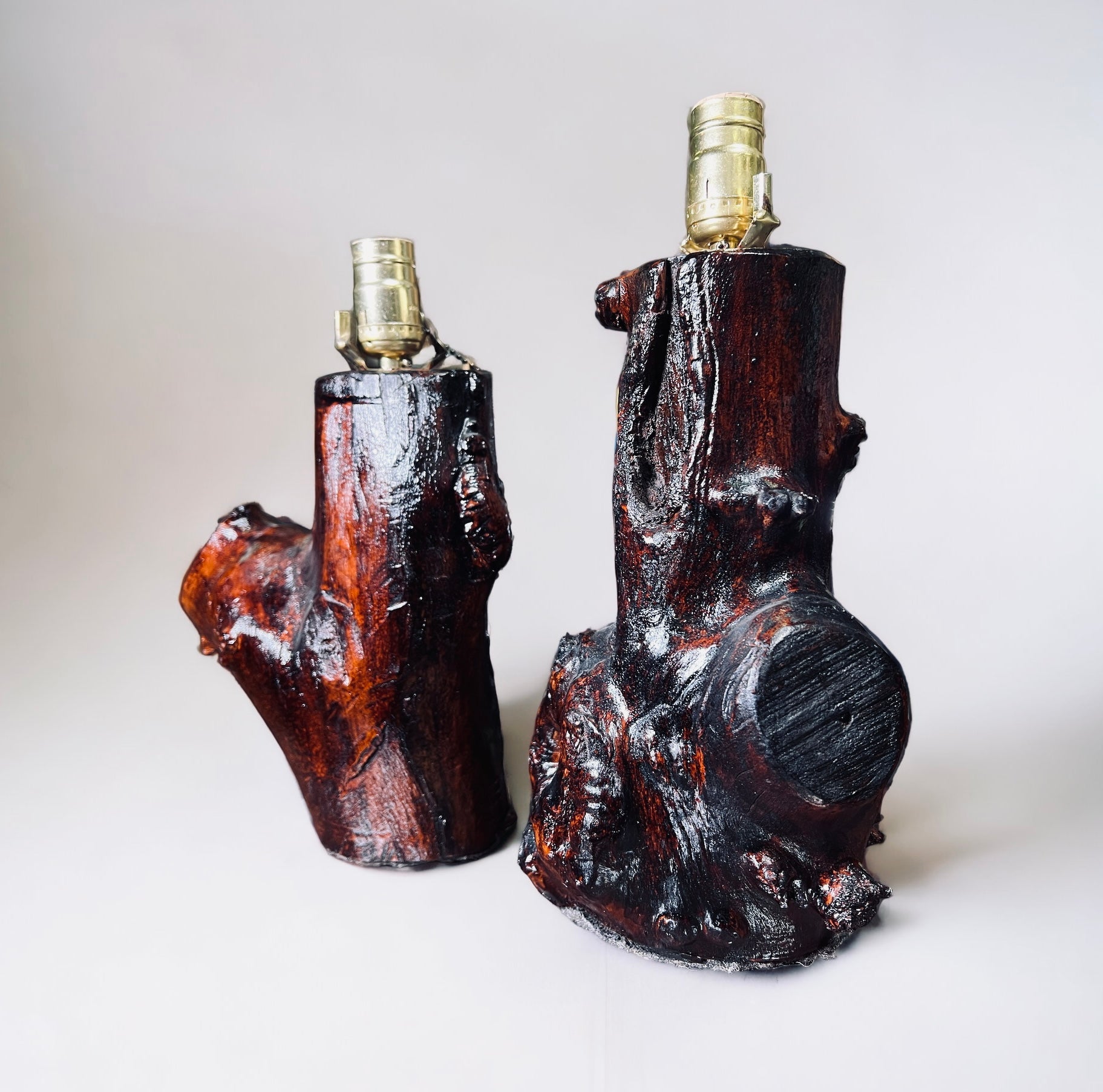 Wood Tree Stump (Pair)