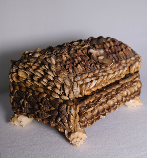Shell Encrusted Jewelry Box (Vintage)