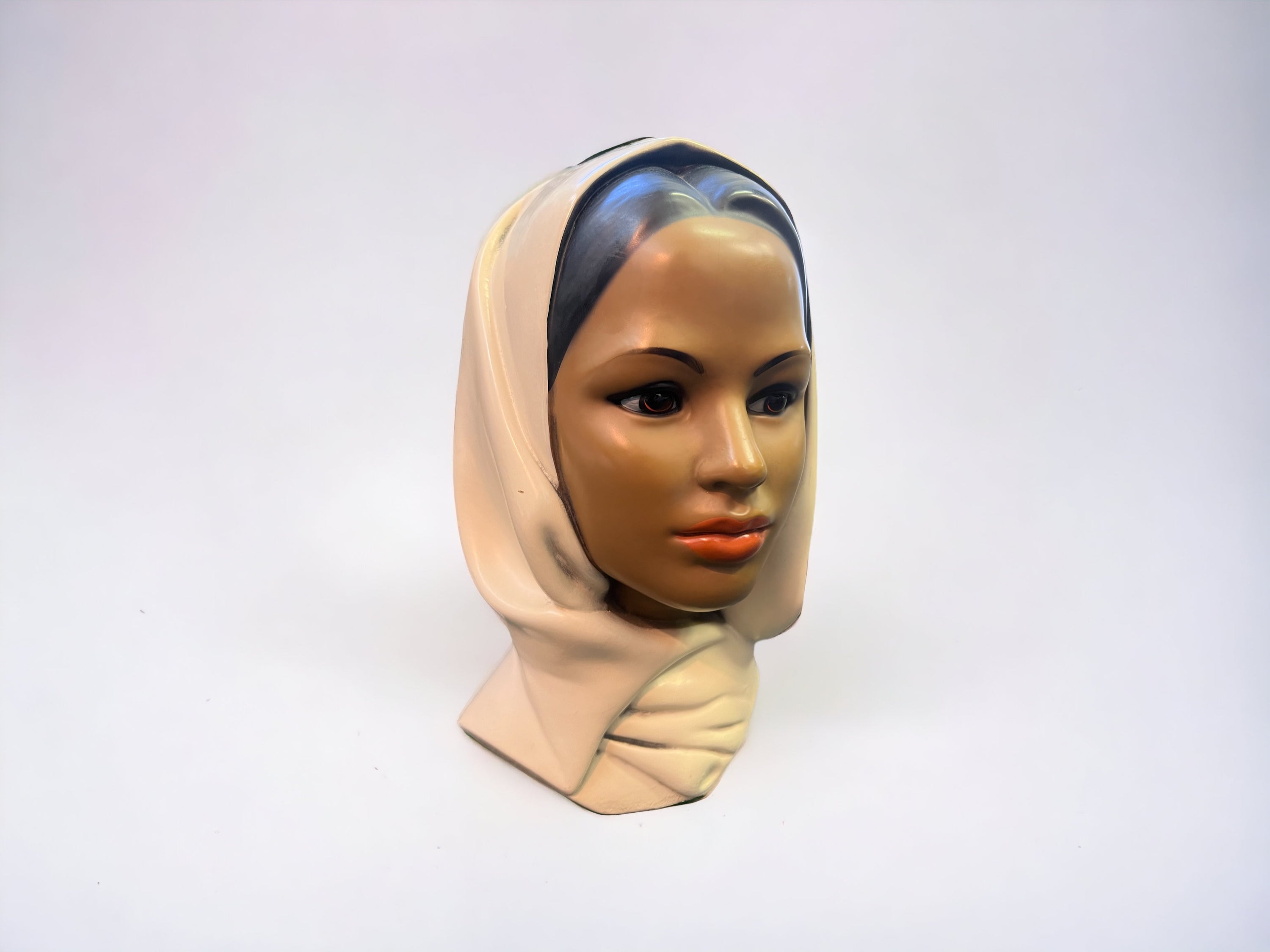 Women Hobbyist Painted Bust