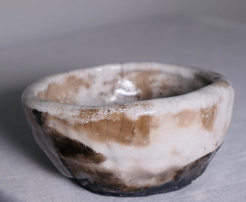 Cream Glazed Vintage Studio Bowl