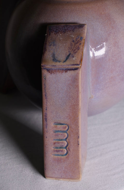 Purple Liliac Modernism Vessel