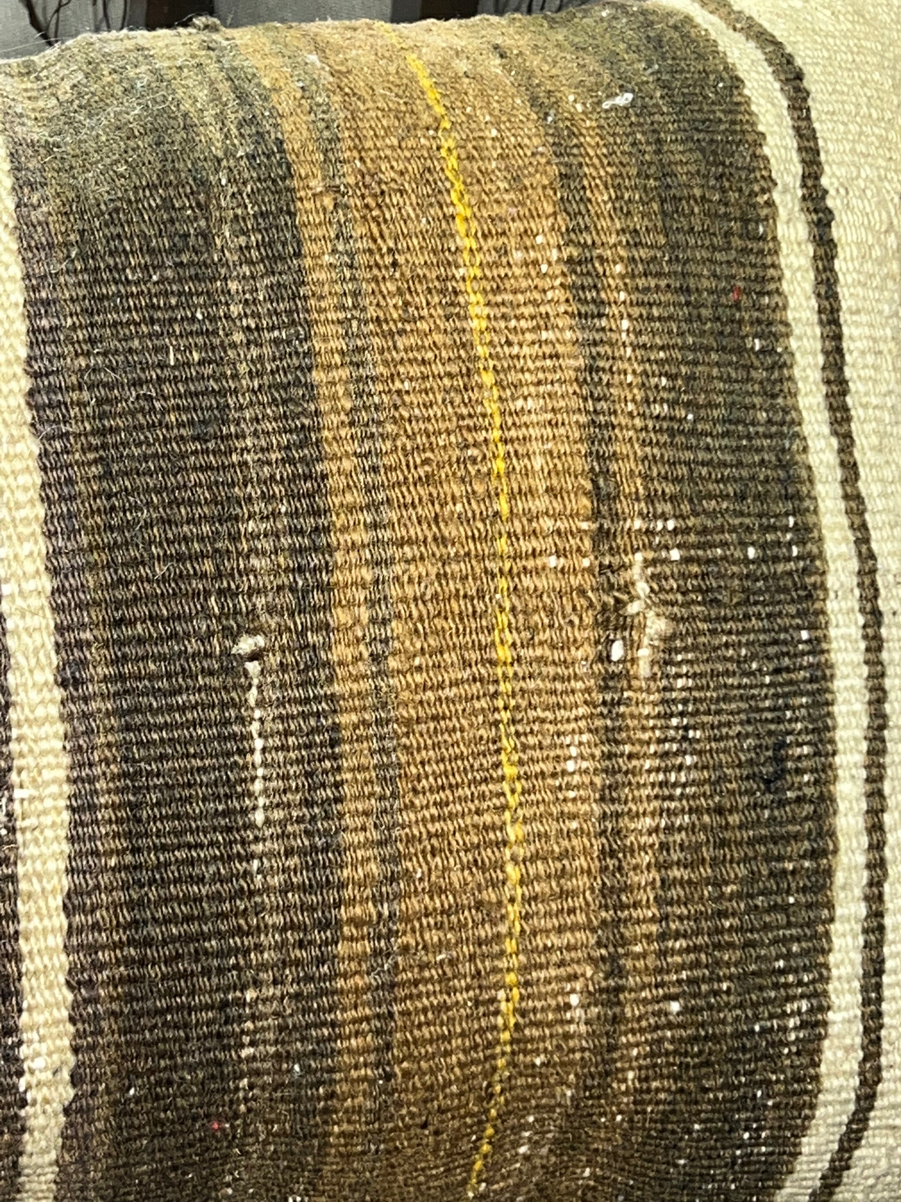 Southwestern Striped Neutral Pillow