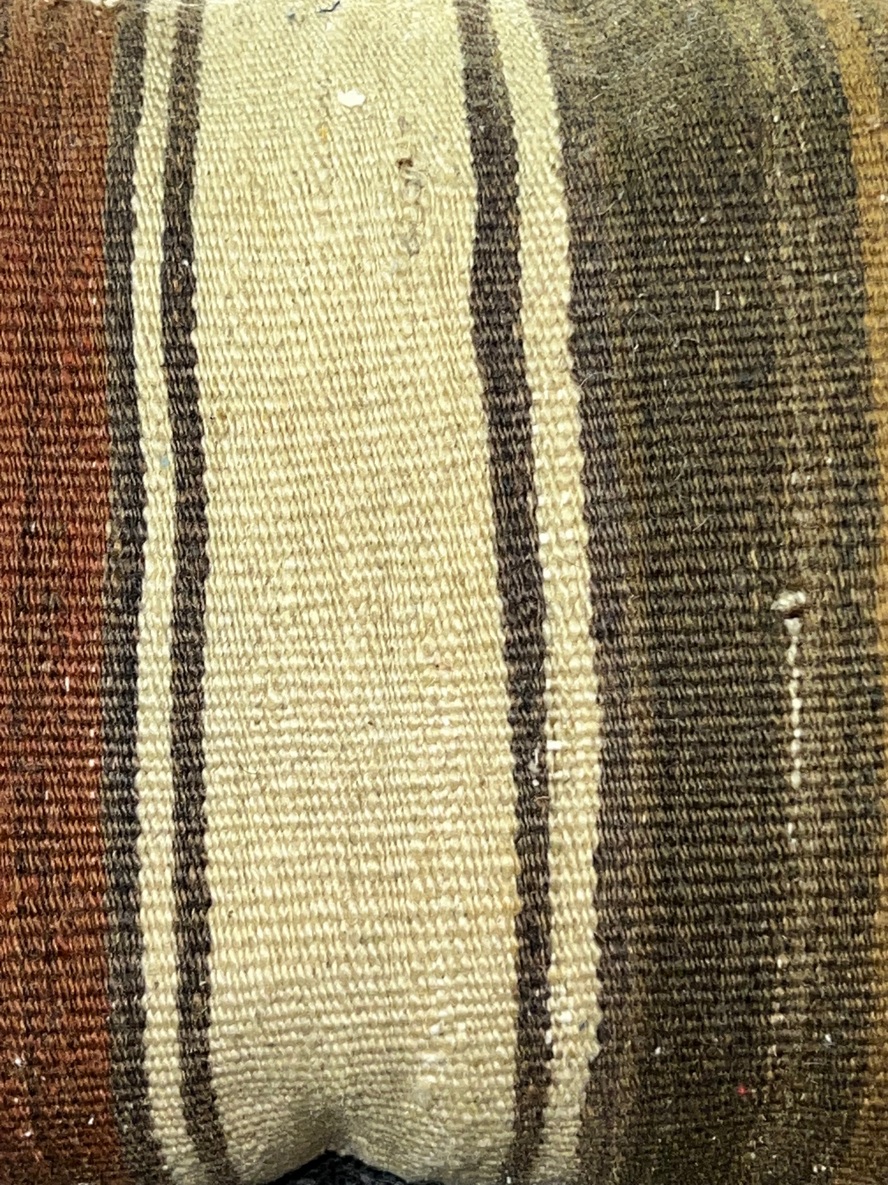 Southwestern Striped Neutral Pillow