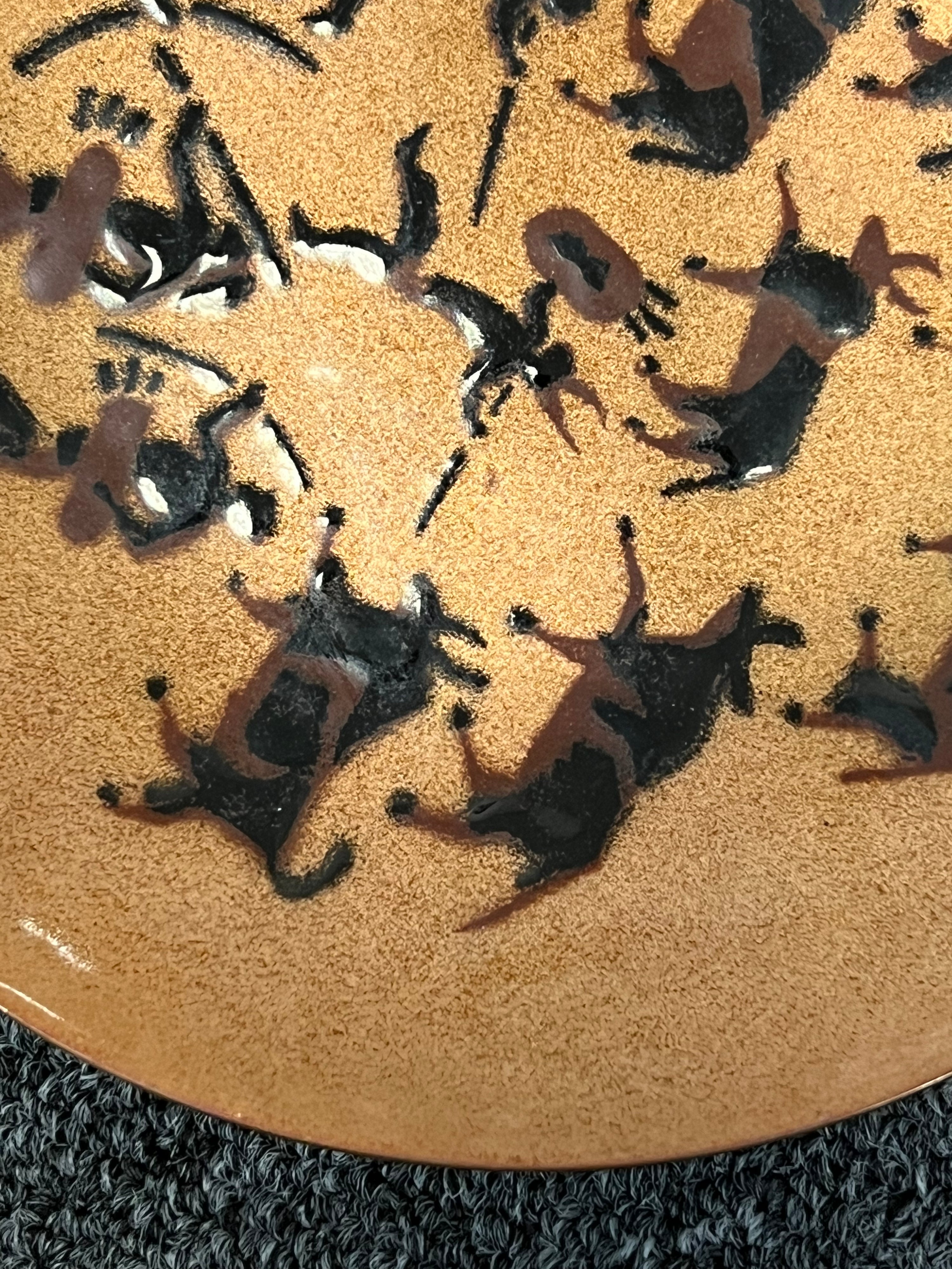 “Annemarie Davidson” Tribal Copper Plate