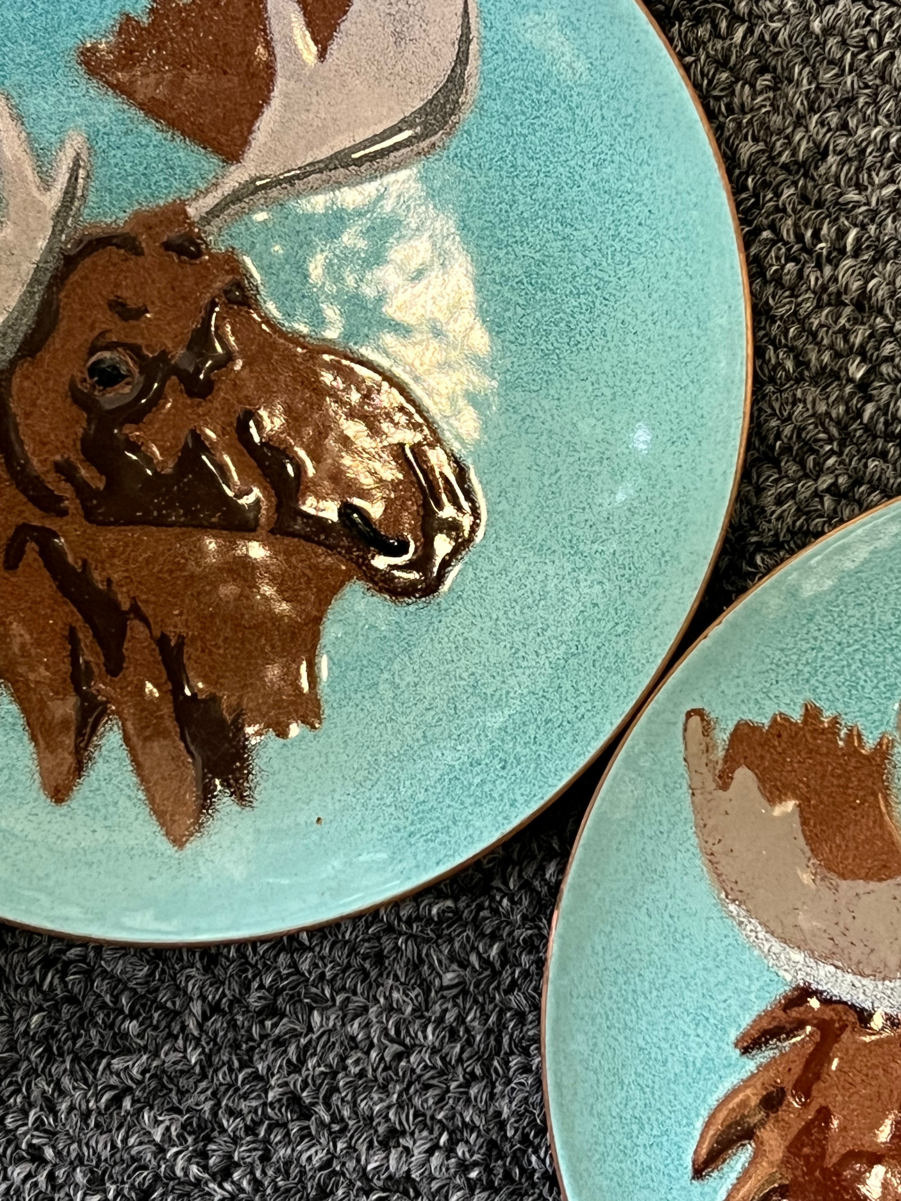“Annemarie Davidson” Moose (pair)