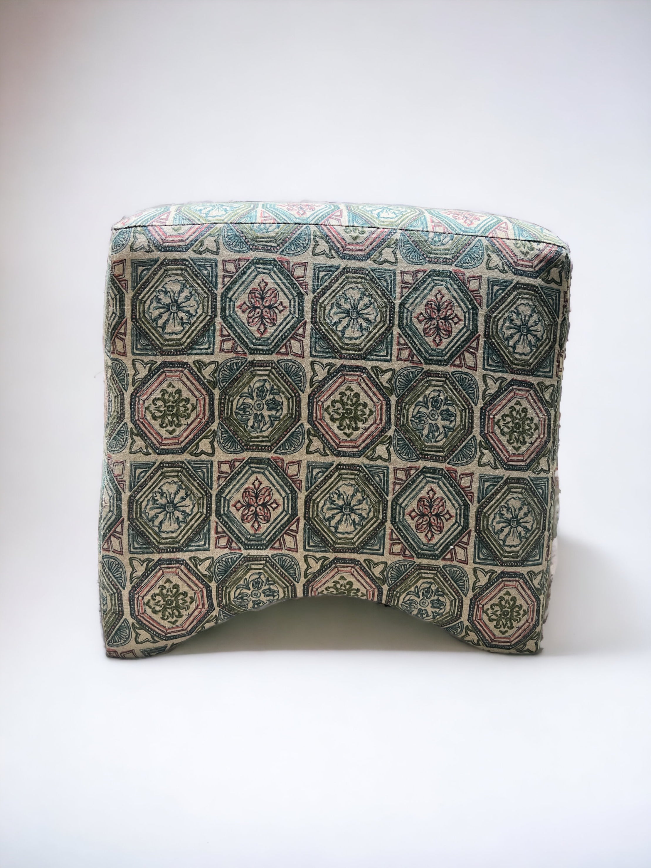 Teal FOOTSTOOL