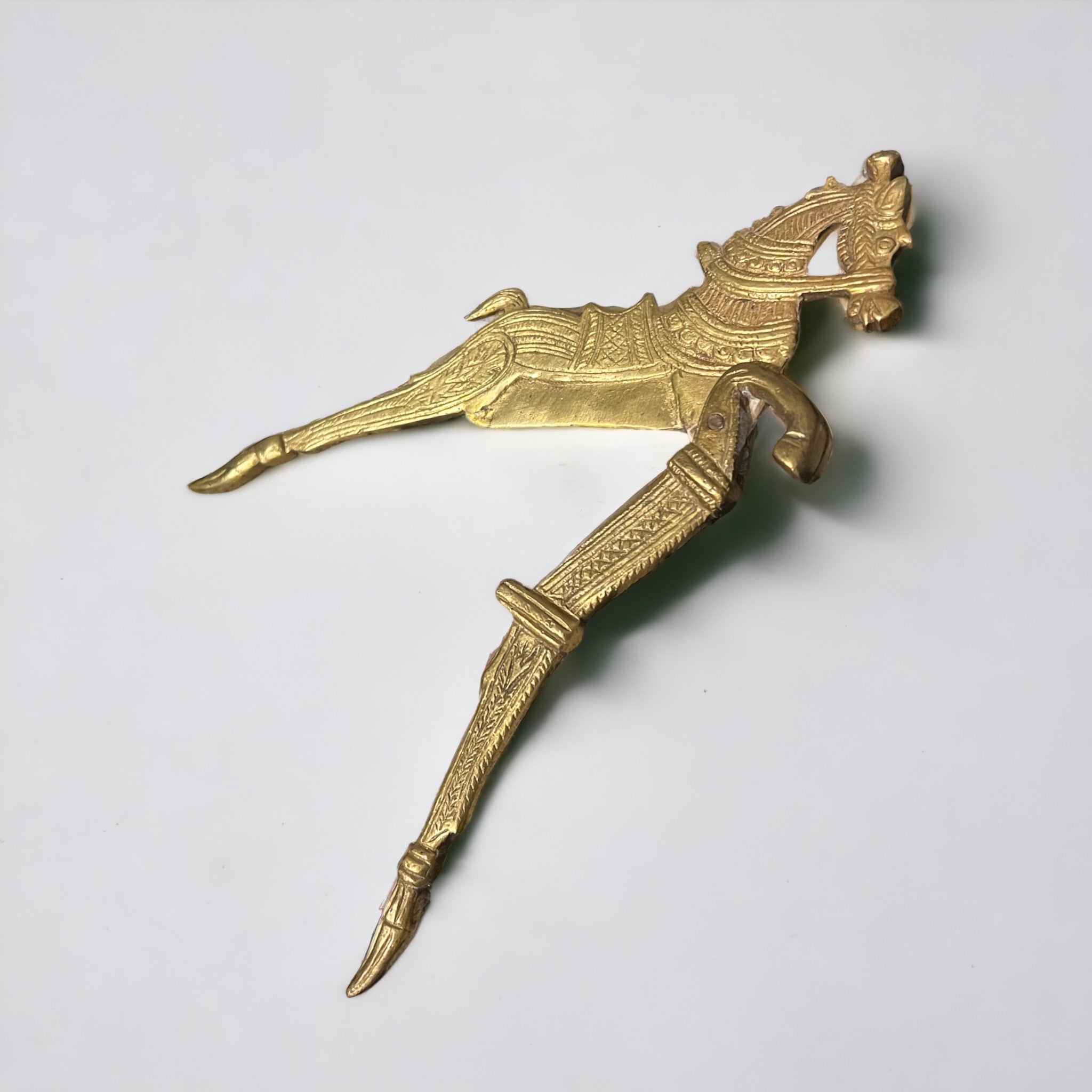 Brass Horse Vintage Nutcracker