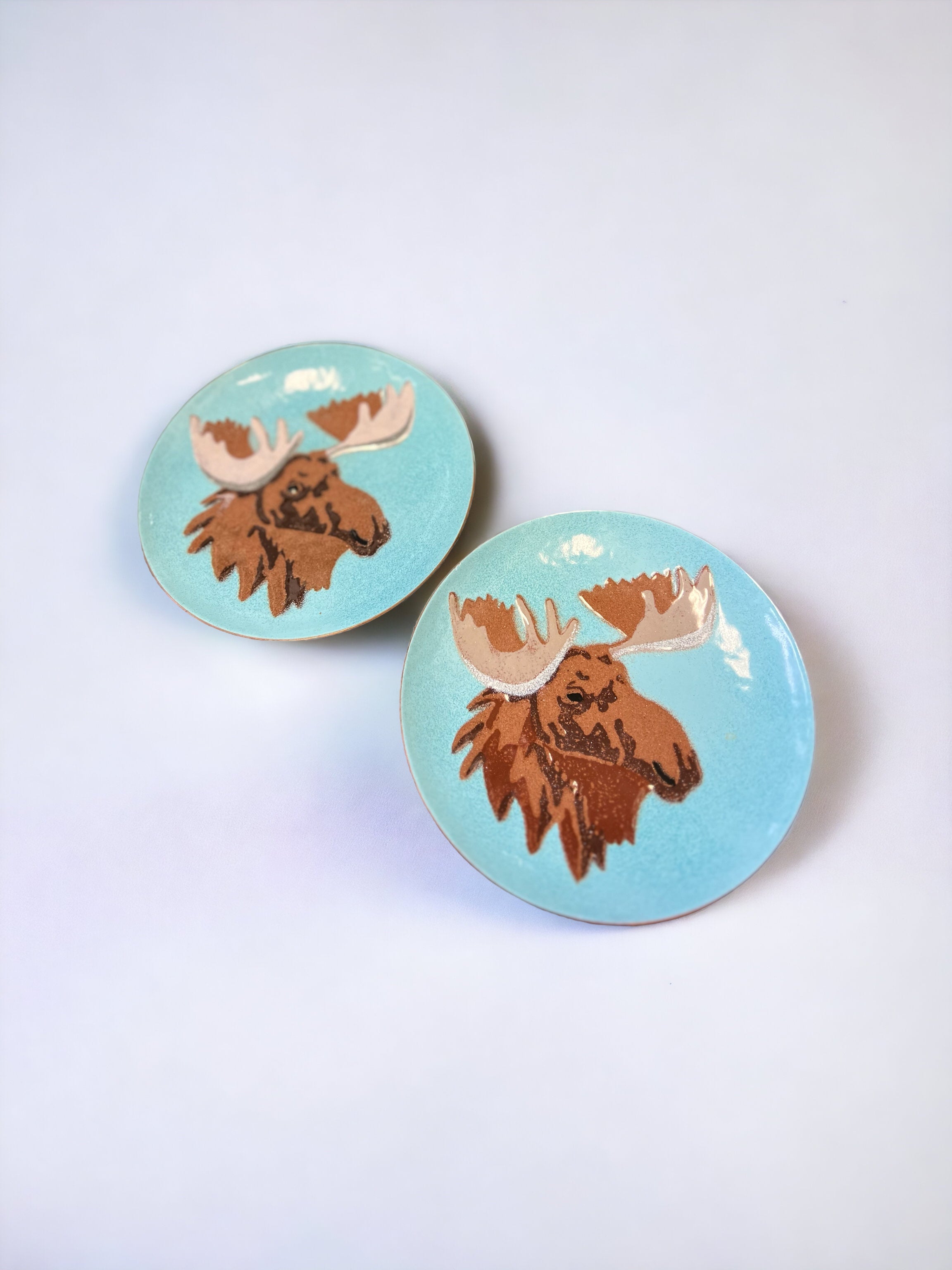 “Annemarie Davidson” Moose (pair)