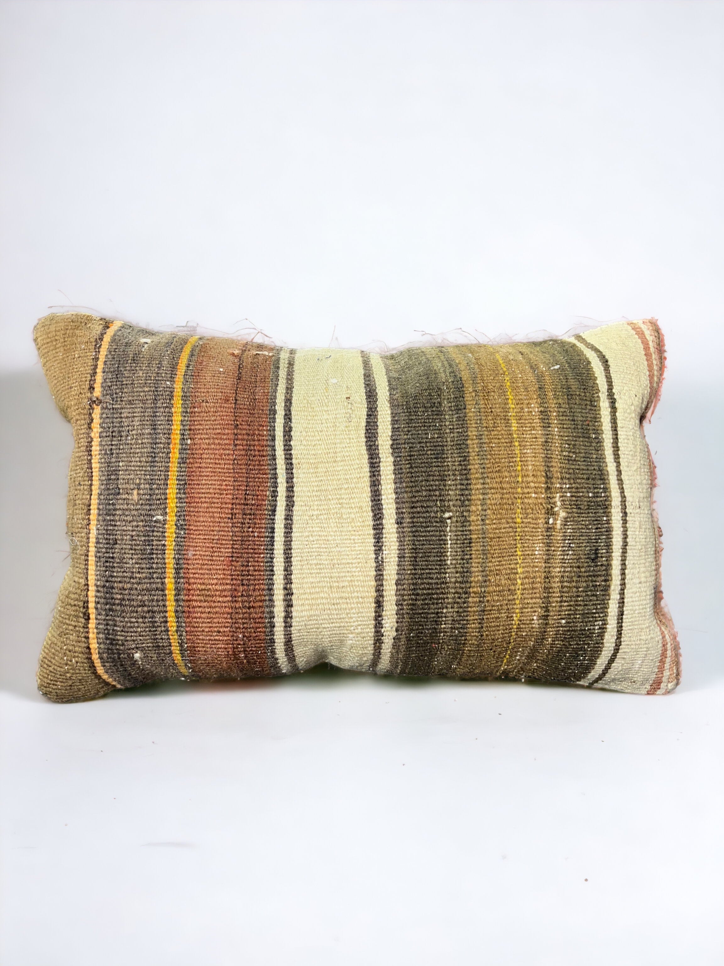 Southwestern Striped Neutral Pillow