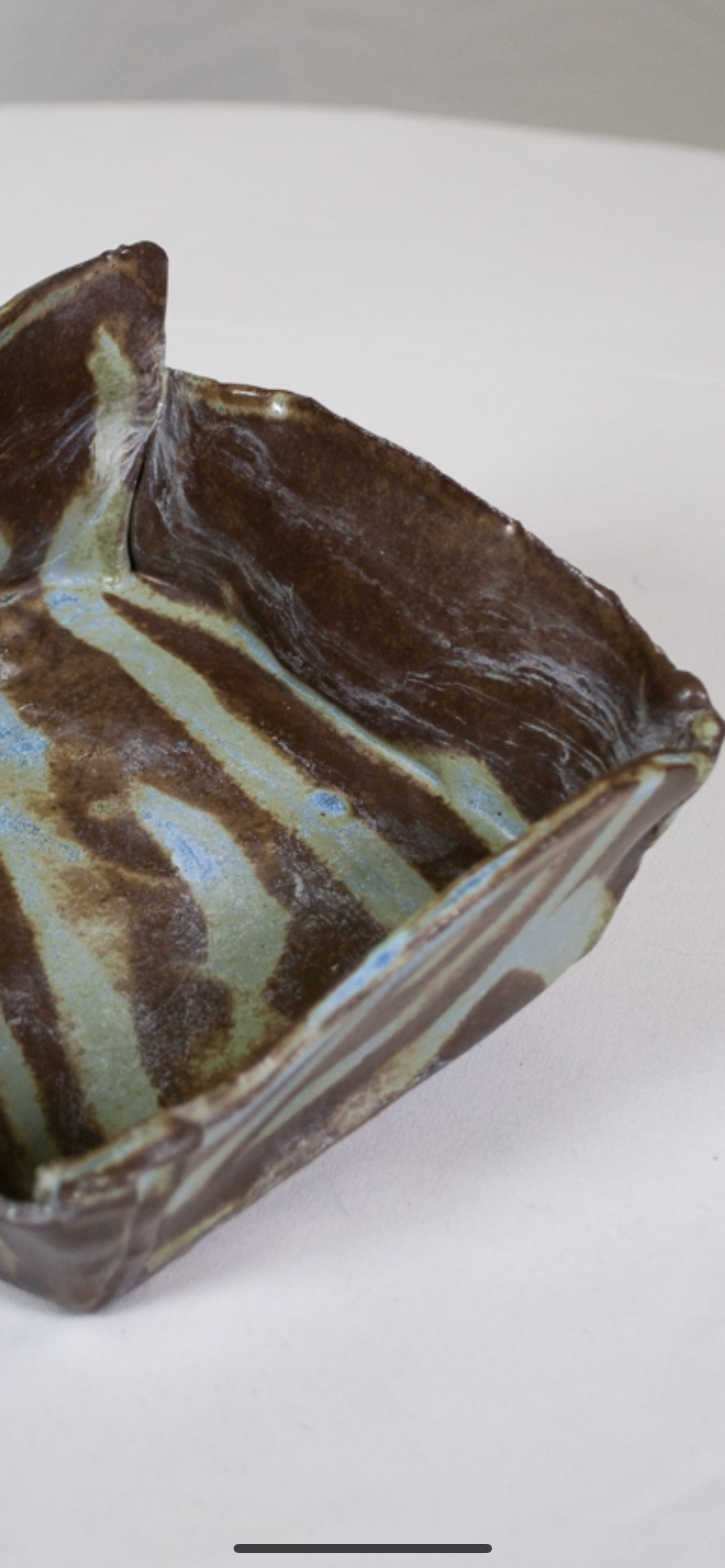 Jagged Studio Square Bowl