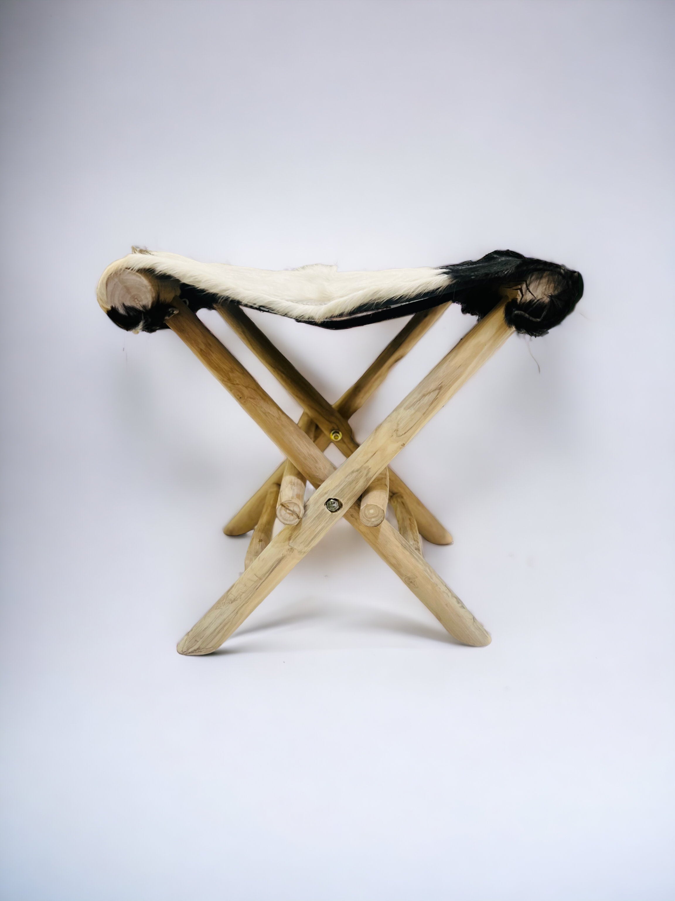 Cowhide Bench (Black Version)