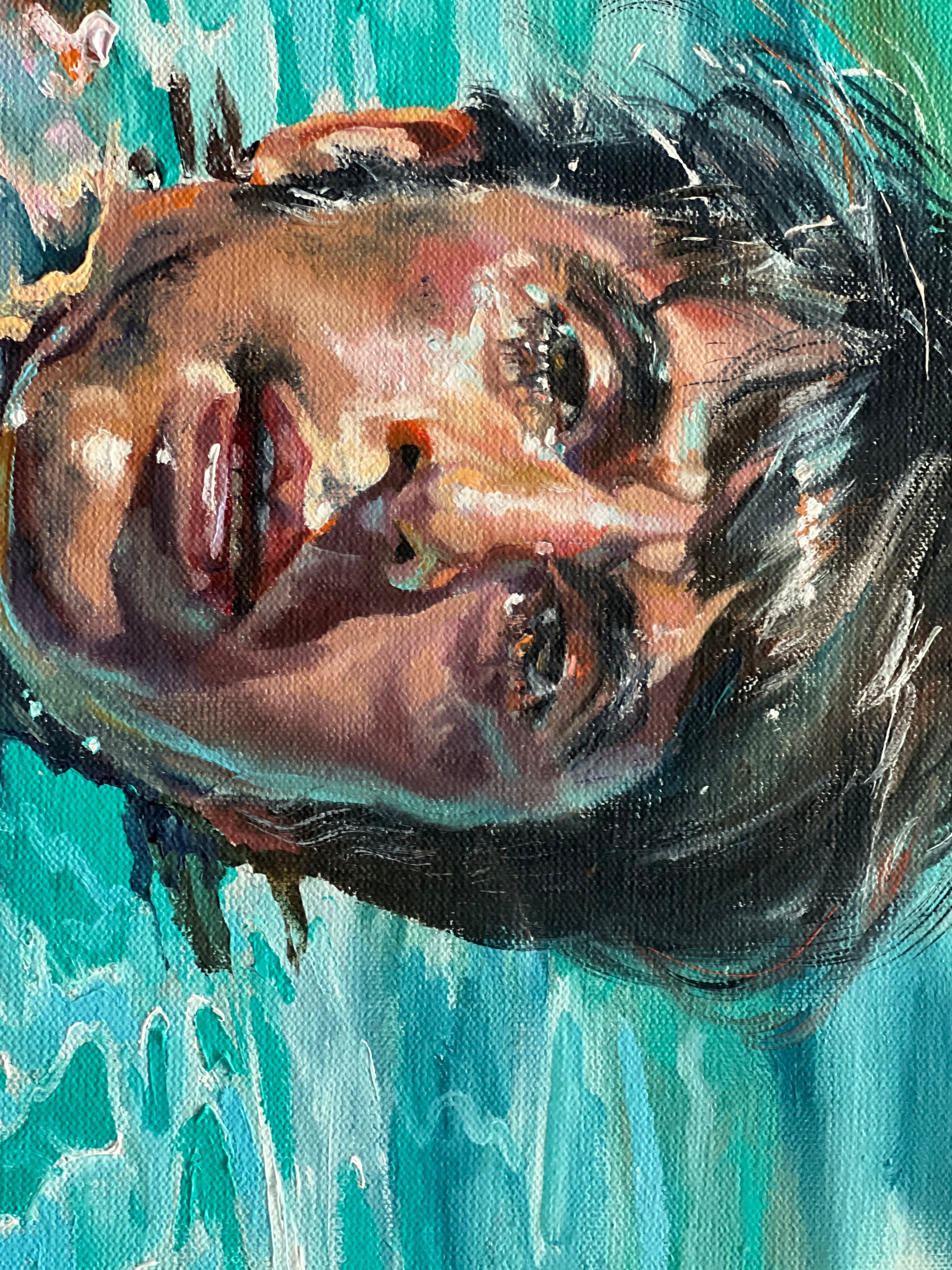 Swimmer #2 (SOLD)